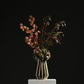 Alina Ribb Vase 32 Iridium Gold