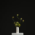 Dolores Tower Vase 23 Bone White