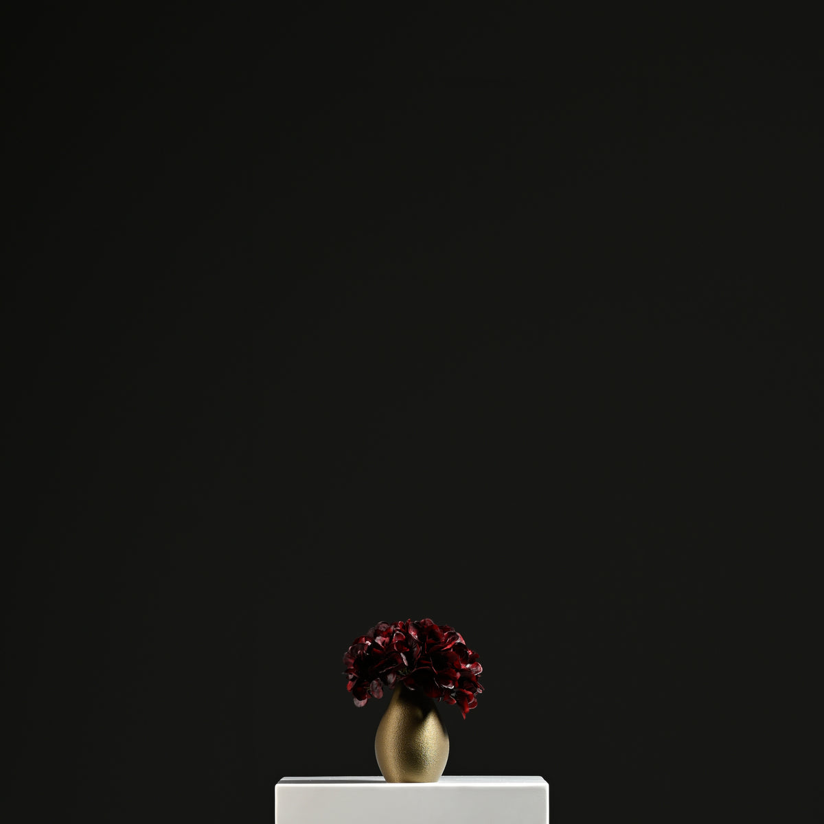 Elisa Drop Vase 15 Bronze