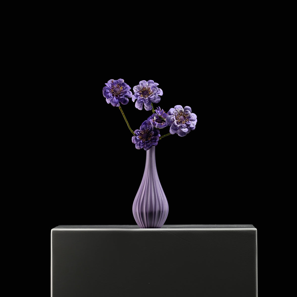 Lia Bottle Vase 15 Lavender
