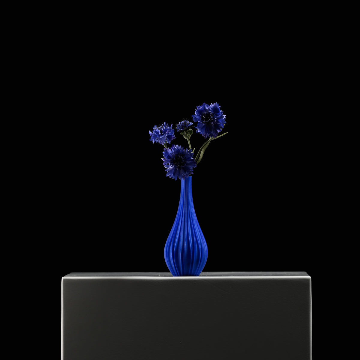 Margherita Bottle Vase 15 Blue