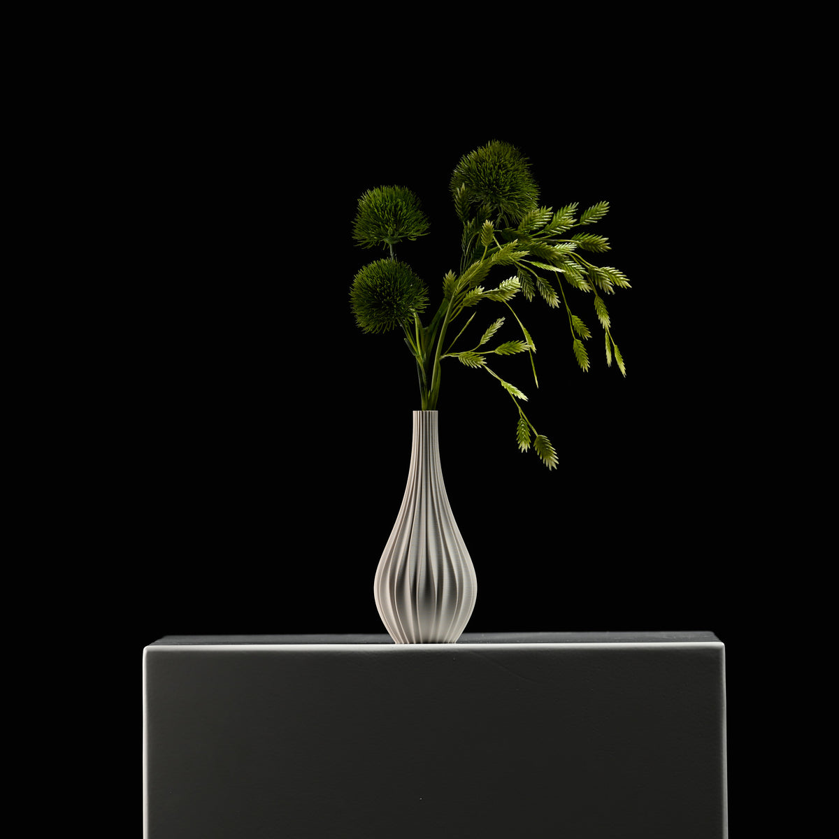 Ylenia Bottle Vase 15 Bone White
